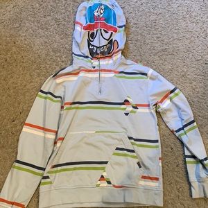 Volcom kids full zip up hoodie